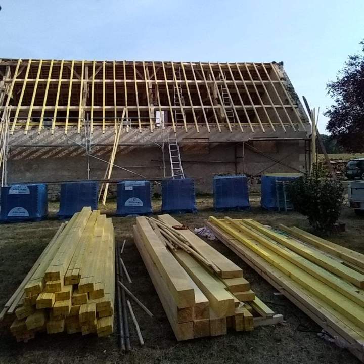 charpente traditionnelle Indre